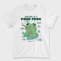 Frog Cute Anatomy, Tricou Barbati (Unisex)