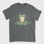 Frog Doing Yoga, Tricou Barbati (Unisex)