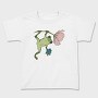 Frog Flower Snack, Tricou Copii