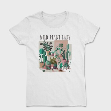 Botanical Wild Plant Lady, Tricou Femei