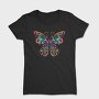 Bright Colored Butterfly Colorful, Tricou Femei