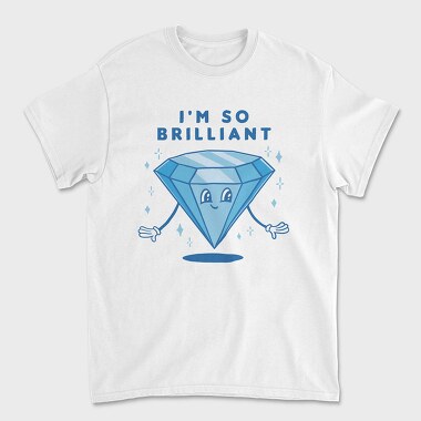 Brilliant Diamond I M So Brilliant Nc, Tricou Barbati (Unisex)