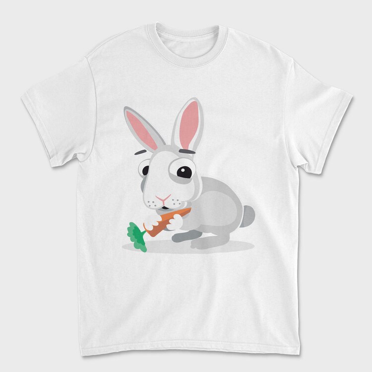 Bunny Carrot Feast, Tricou Barbati (Unisex)