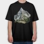 Spring Mountain Climber, Tricou Oversize Barbati (Unisex)