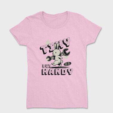Bunny With Wrench Tiny Handy, Tricou Femei