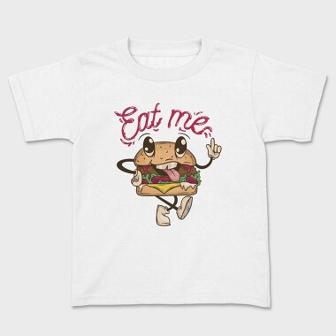 Burger Retro Eat Me, Tricou Copii