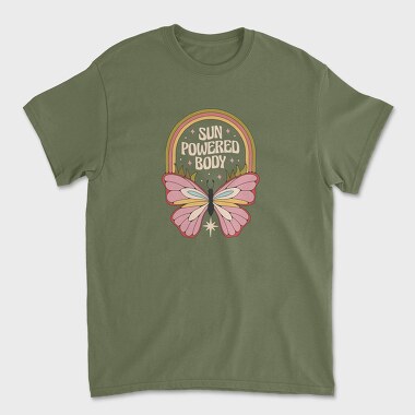 Butterfly Hippie Collection Flower Power Nature, Tricou Barbati (Unisex)