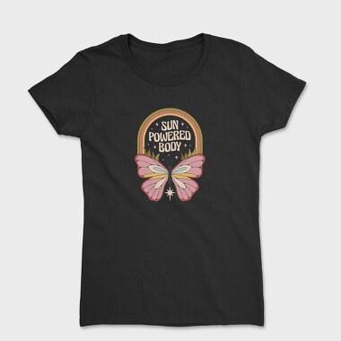 Butterfly Hippie Collection Flower Power Nature, Tricou Femei