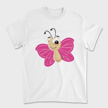 Butterfly Smile, Tricou Barbati (Unisex)