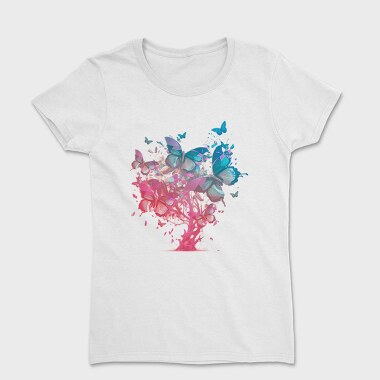 Butterfly Tree Colorful, Tricou Femei