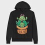 Cacti Hug, Hanorac Oversize Barbati (Unisex)