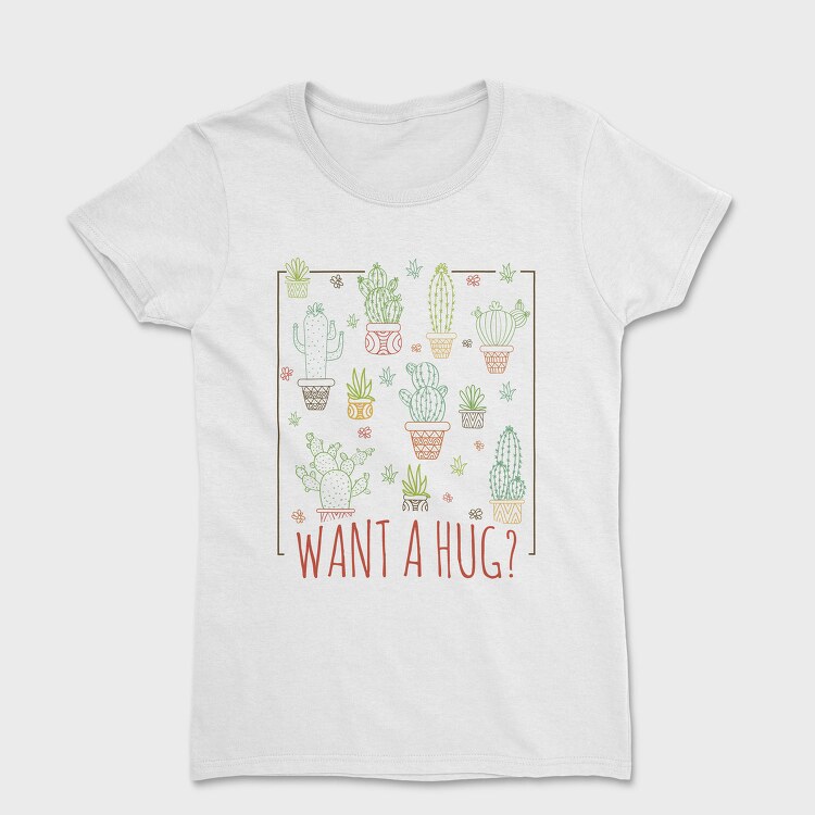Cactus Hug, Tricou Femei
