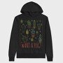 Cactus Hug, Hanorac Oversize Barbati (Unisex)