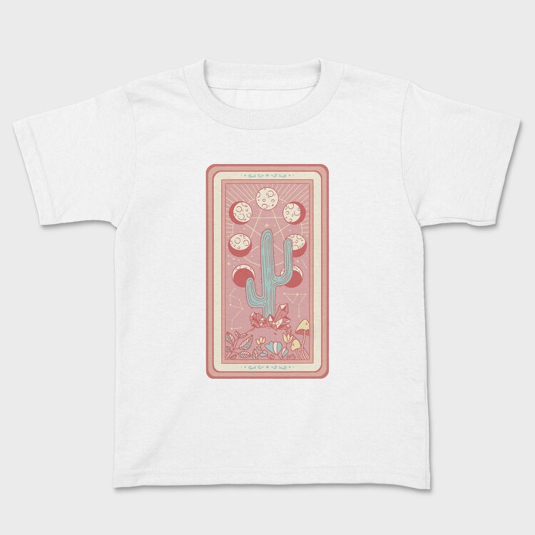 Cactus Plant Tarot Card, Tricou Copii