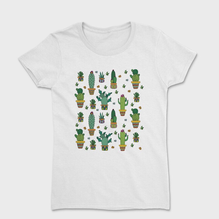 Cactus Plants 01, Tricou Femei