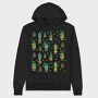 Cactus Plants 01, Hanorac Oversize Barbati (Unisex)