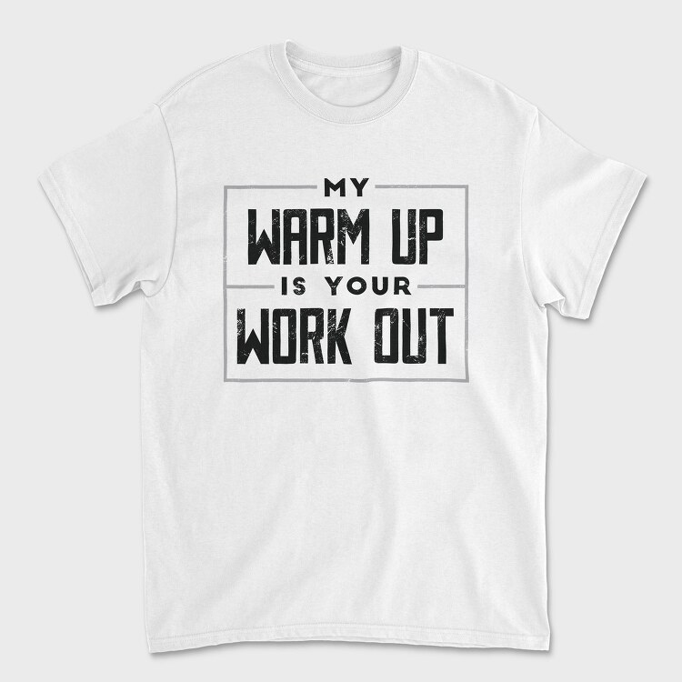 Calisthenics Fitness Warm Up Workout Creators Ep, Tricou Barbati (Unisex)