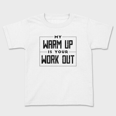 Calisthenics Fitness Warm Up Workout Creators Ep, Tricou Copii