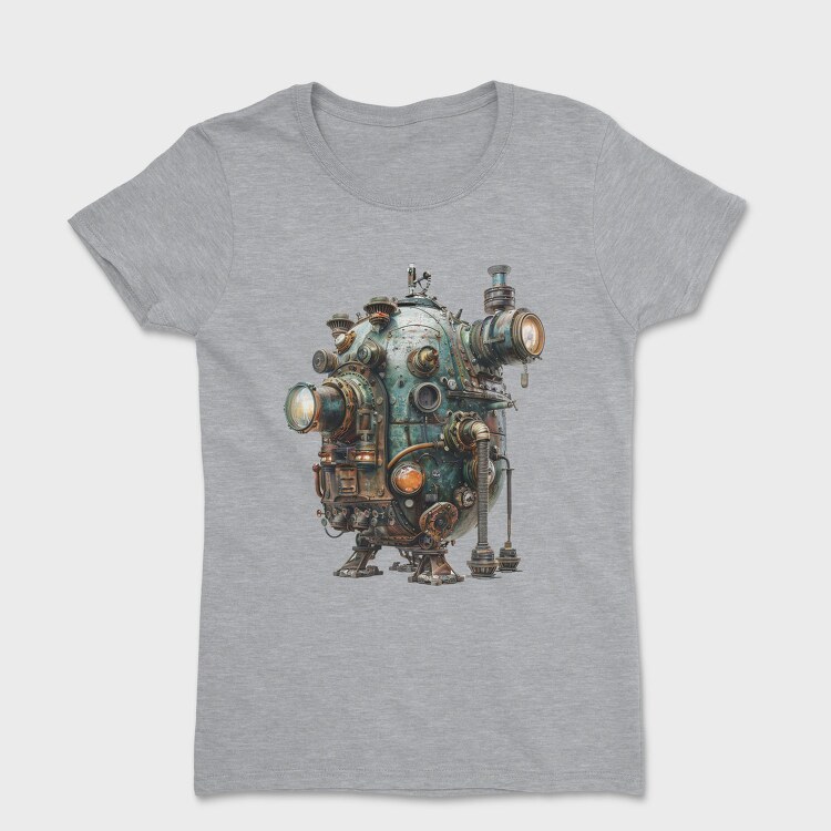 Steampunk Bubble Sub, Tricou Femei