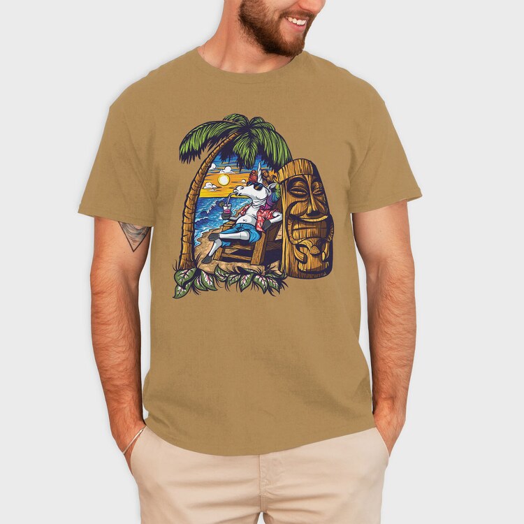 Unicorn Vacation, Tricou Barbati (Unisex)