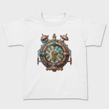Steampunk Clock Gears, Tricou Copii