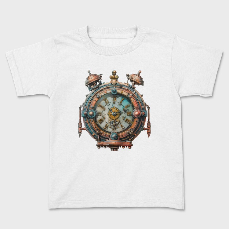 Steampunk Clock Gears, Tricou Copii