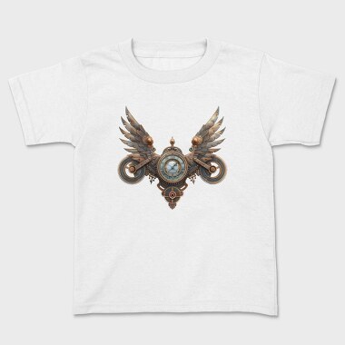 Steampunk Clock Wings, Tricou Copii