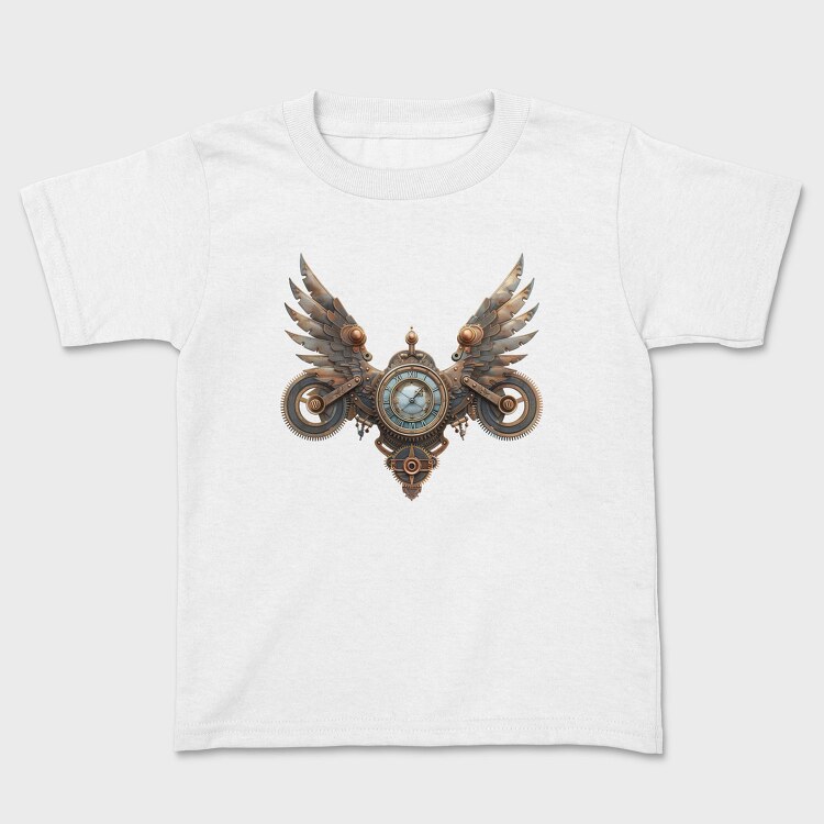 Steampunk Clock Wings, Tricou Copii