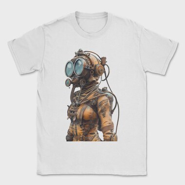 Steampunk Diver Gear, Tricou Barbati (Unisex)
