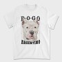 Dogo Argentino Dog Breed, Tricou Barbati (Unisex)