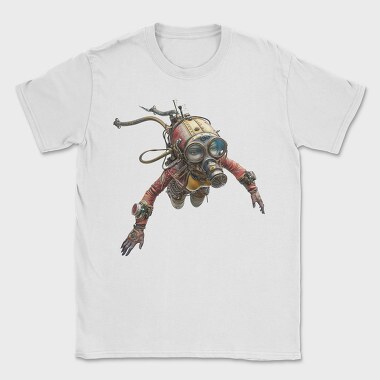Steampunk Diver, Tricou Barbati (Unisex)