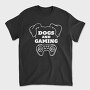 Dogs And Gaming, Tricou Barbati (Unisex)