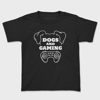 Dogs And Gaming, Tricou Copii