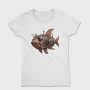 Steampunk Fish 07, Tricou Femei