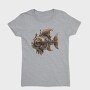 Steampunk Fish 106021004, Tricou Femei