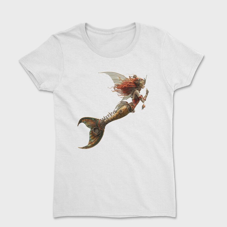 Steampunk Fish Tail, Tricou Femei