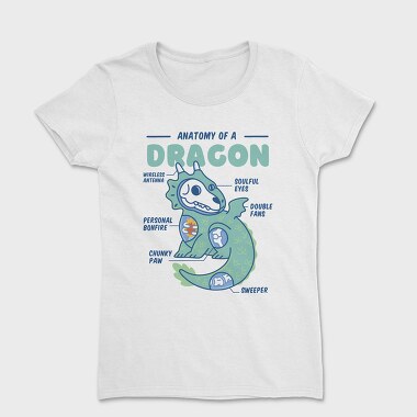 Dragon Anatomy, Tricou Femei