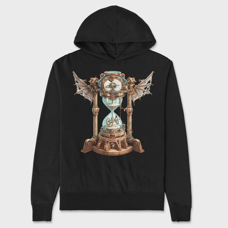 Steampunk Fly Wings, Hanorac Oversize Barbati (Unisex)