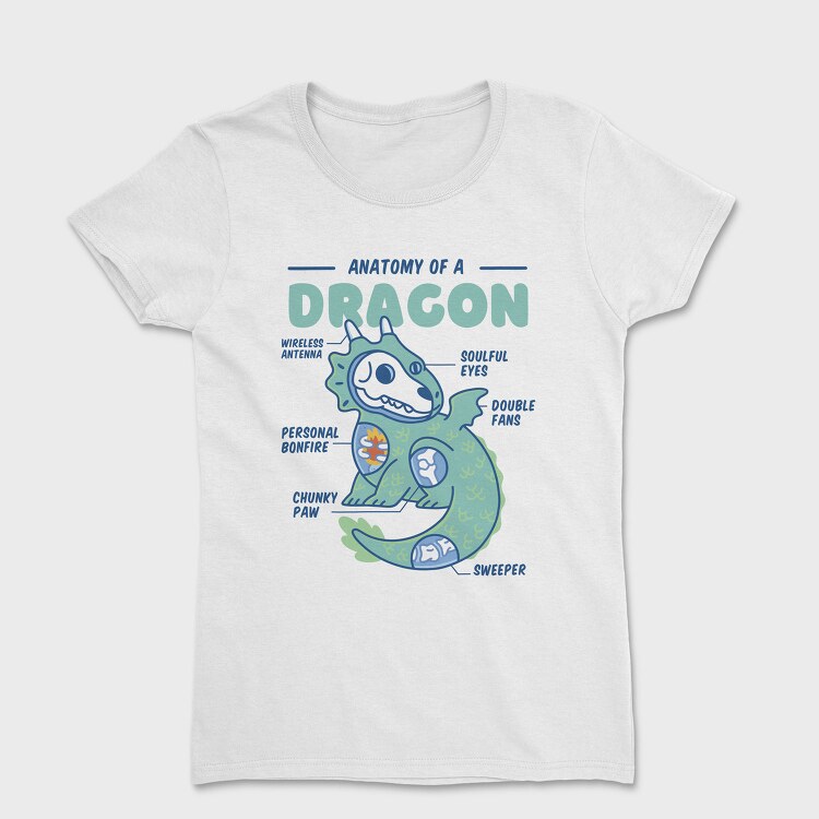 Dragon Anatomy, Tricou Femei
