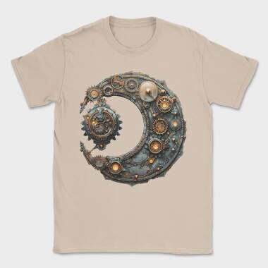Steampunk Gears Cogwheel, Tricou Barbati (Unisex)