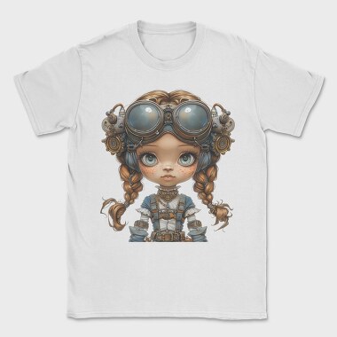 Steampunk Girl Gear, Tricou Barbati (Unisex)