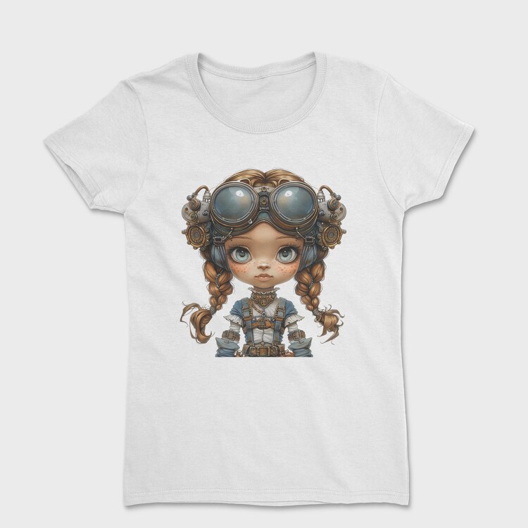 Steampunk Girl Gear, Tricou Femei