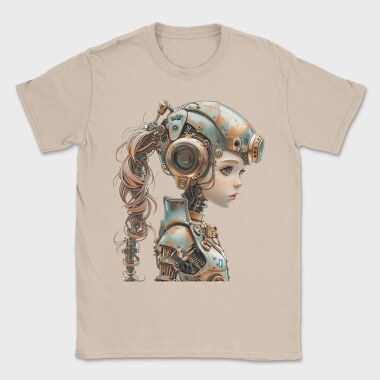 Steampunk Girl Gears, Tricou Barbati (Unisex)