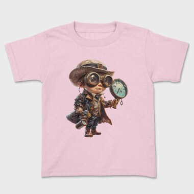 Steampunk Goggles Hat, Tricou Copii