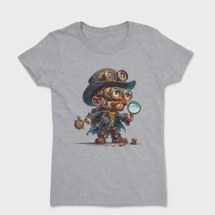 Steampunk Goggles Jacket, Tricou Femei
