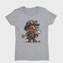 Steampunk Goggles Jacket, Tricou Femei