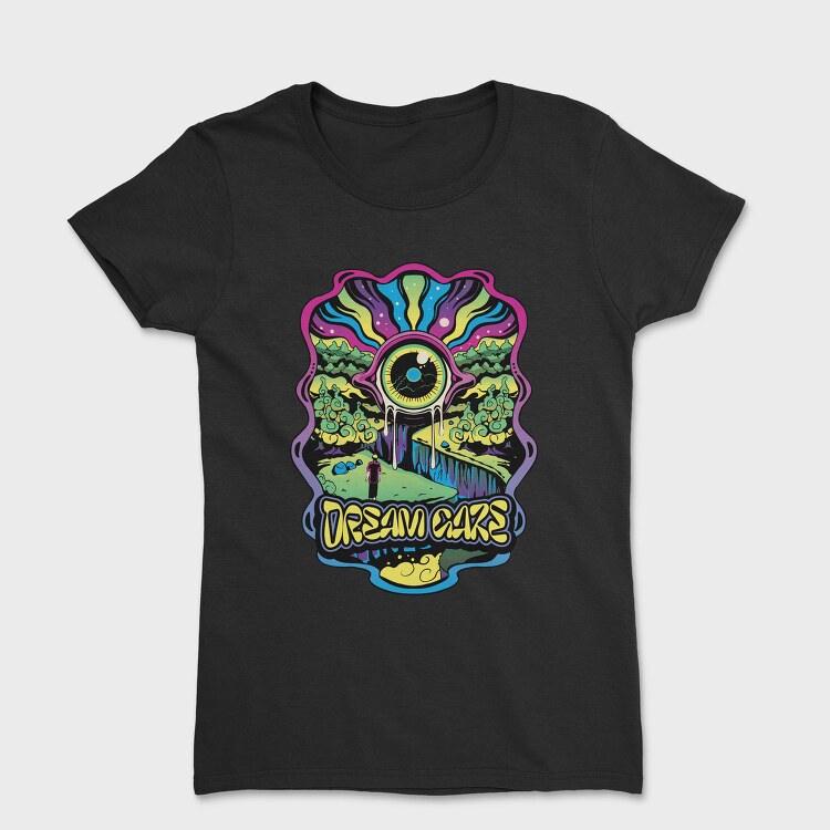 Dream Days Psychedelic Eye Forest, Tricou Femei