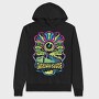 Dream Days Psychedelic Eye Forest, Hanorac Oversize Barbati (Unisex)