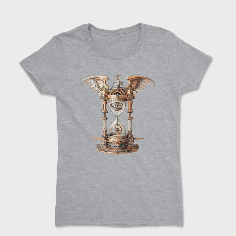 Steampunk Hourglass Wings, Tricou Femei