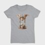 Steampunk Hourglass Wings, Tricou Femei